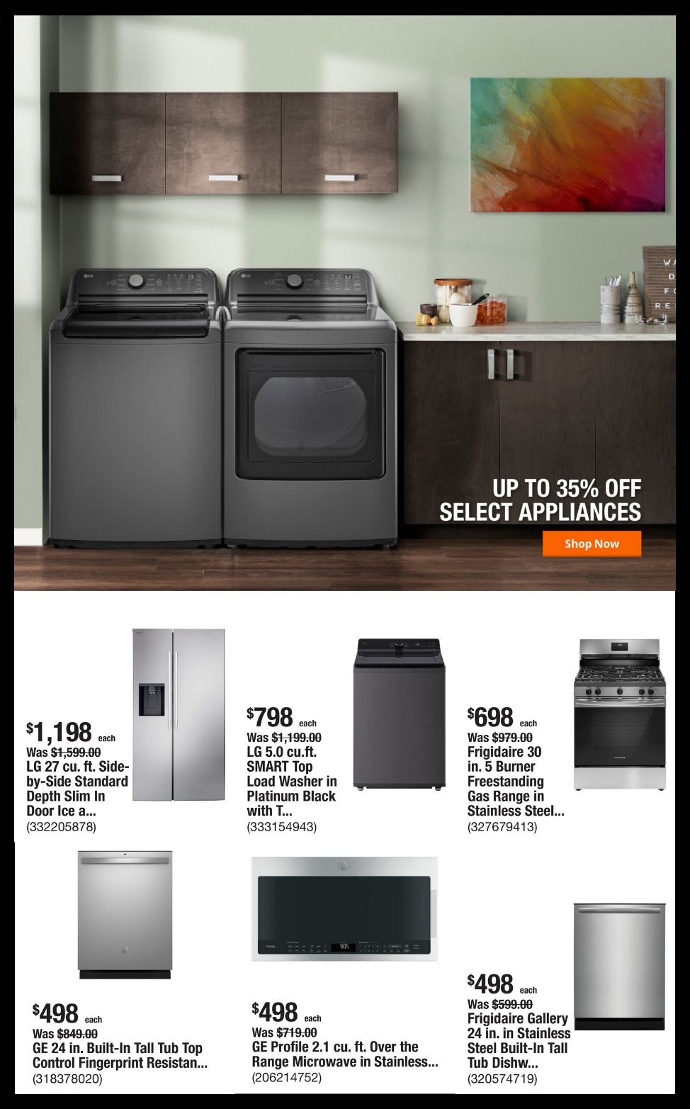 Weekly ad Home Depot 07/21/2025 - 07/28/2025