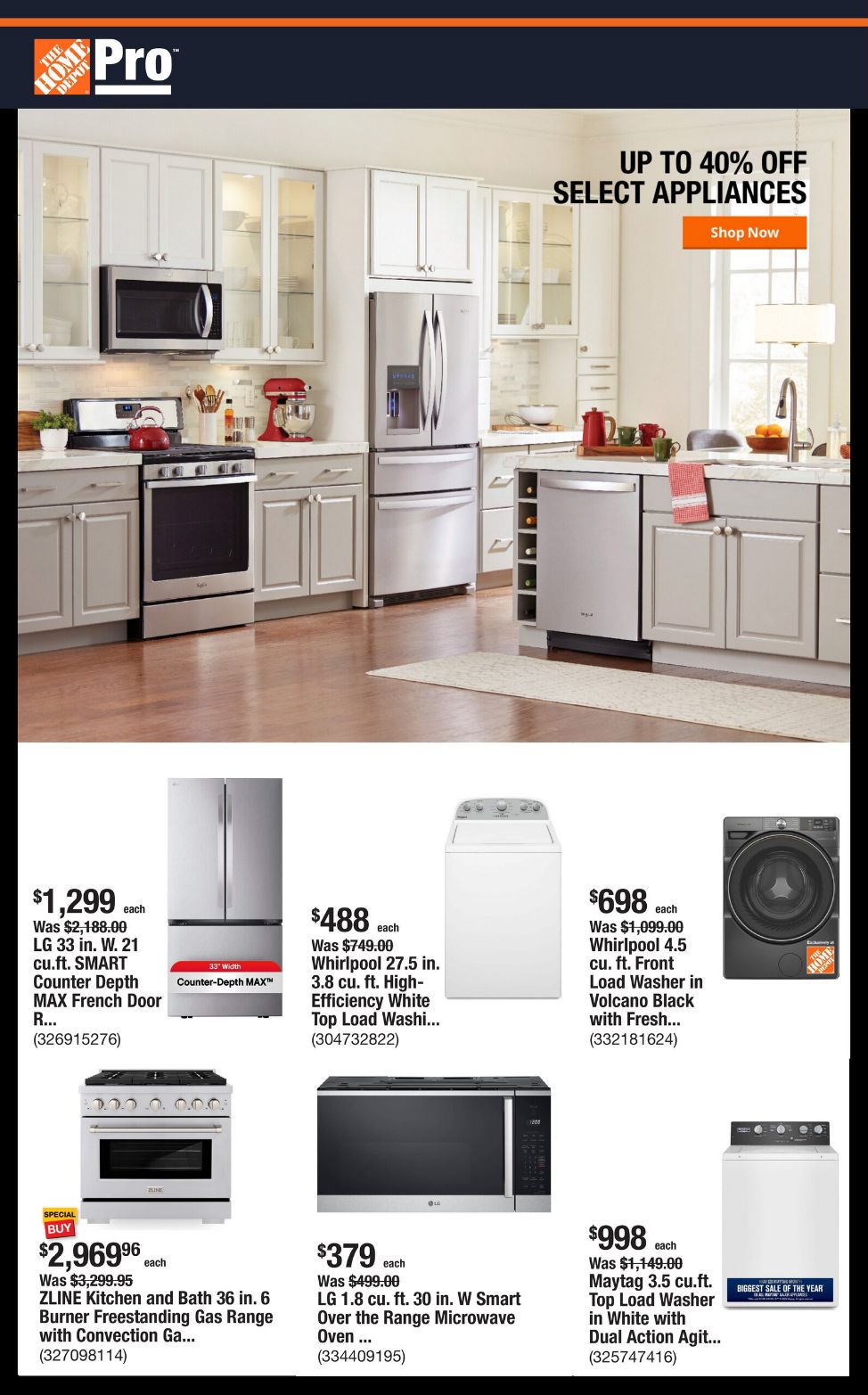 Weekly ad Home Depot 05/26/2025 - 06/02/2025