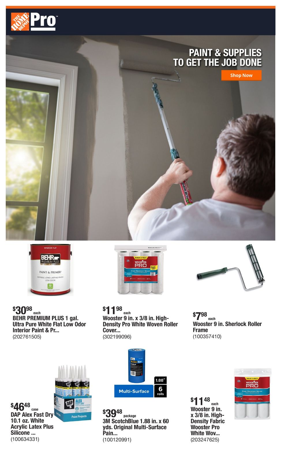 Weekly ad Home Depot 09/30/2024 - 10/07/2024