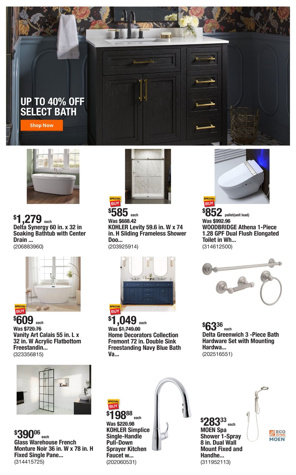 Weekly ad Home Depot 09/30/2024 - 10/07/2024