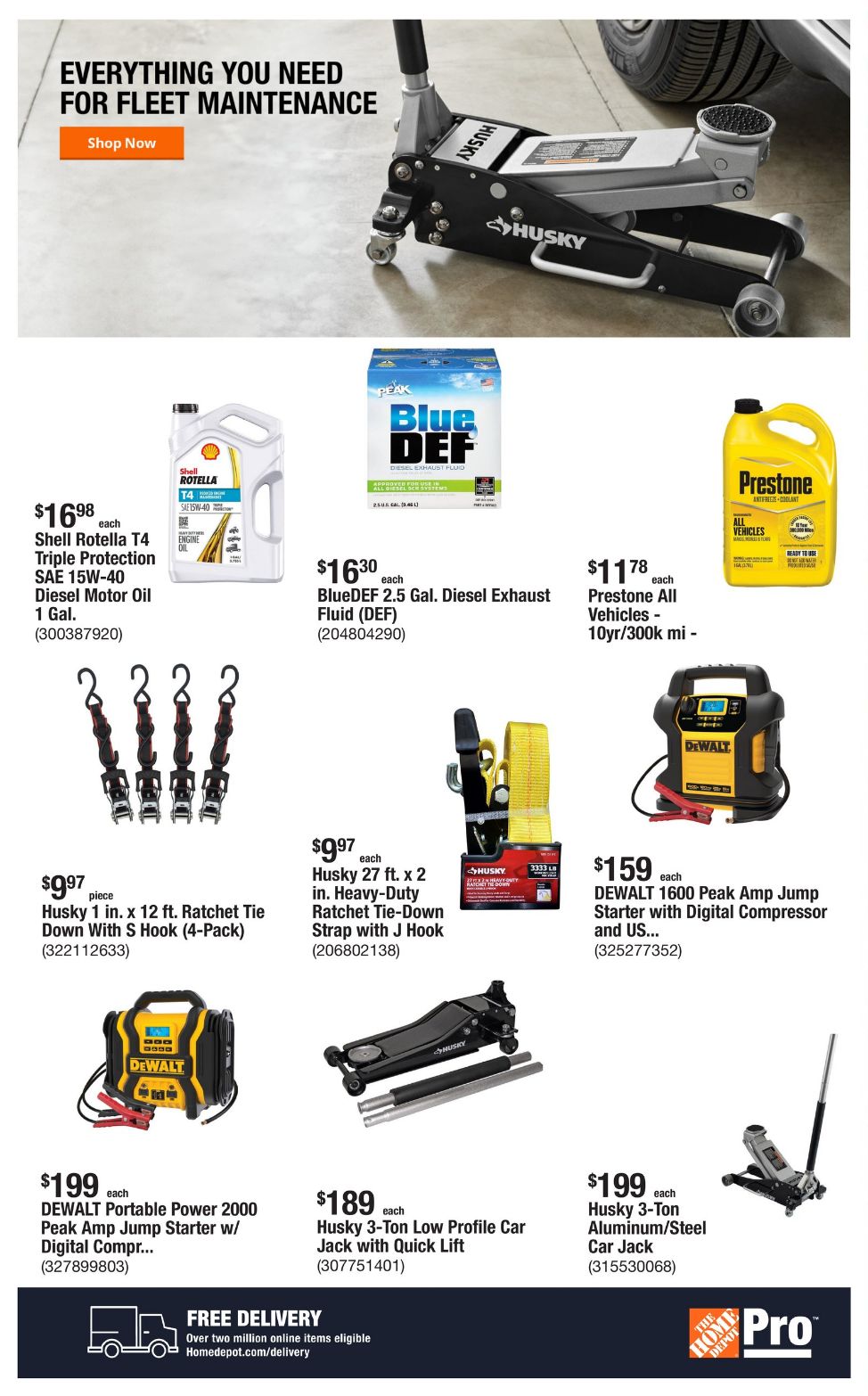 Weekly ad Home Depot 09/30/2024 - 10/07/2024