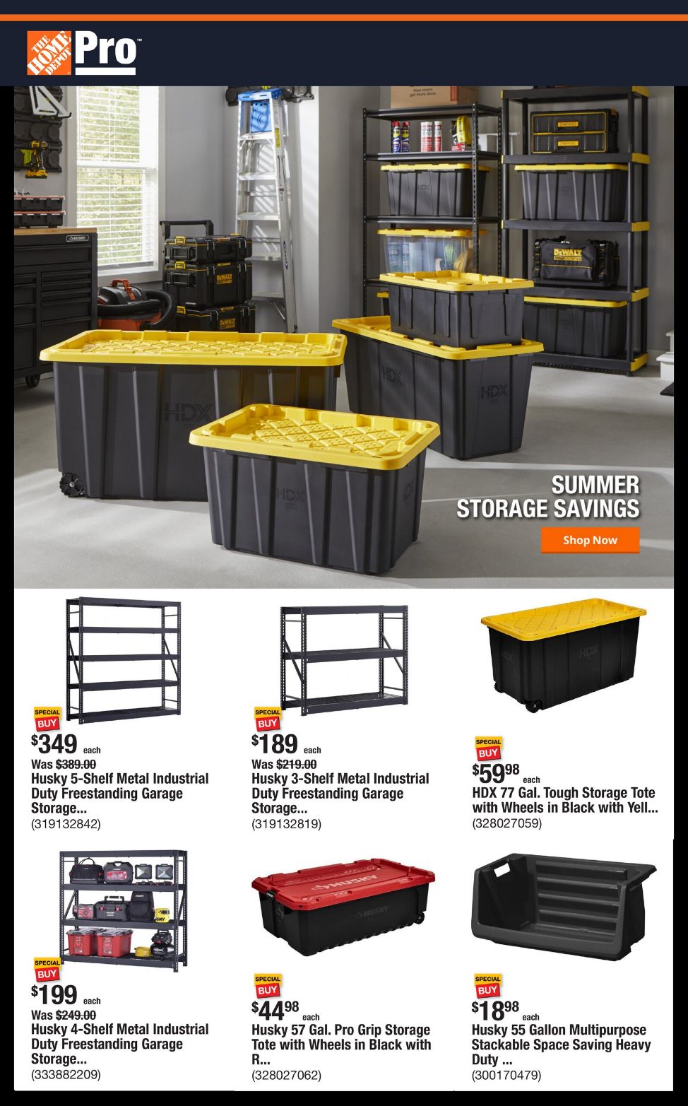 Weekly ad Home Depot 07/07/2025 - 07/14/2025