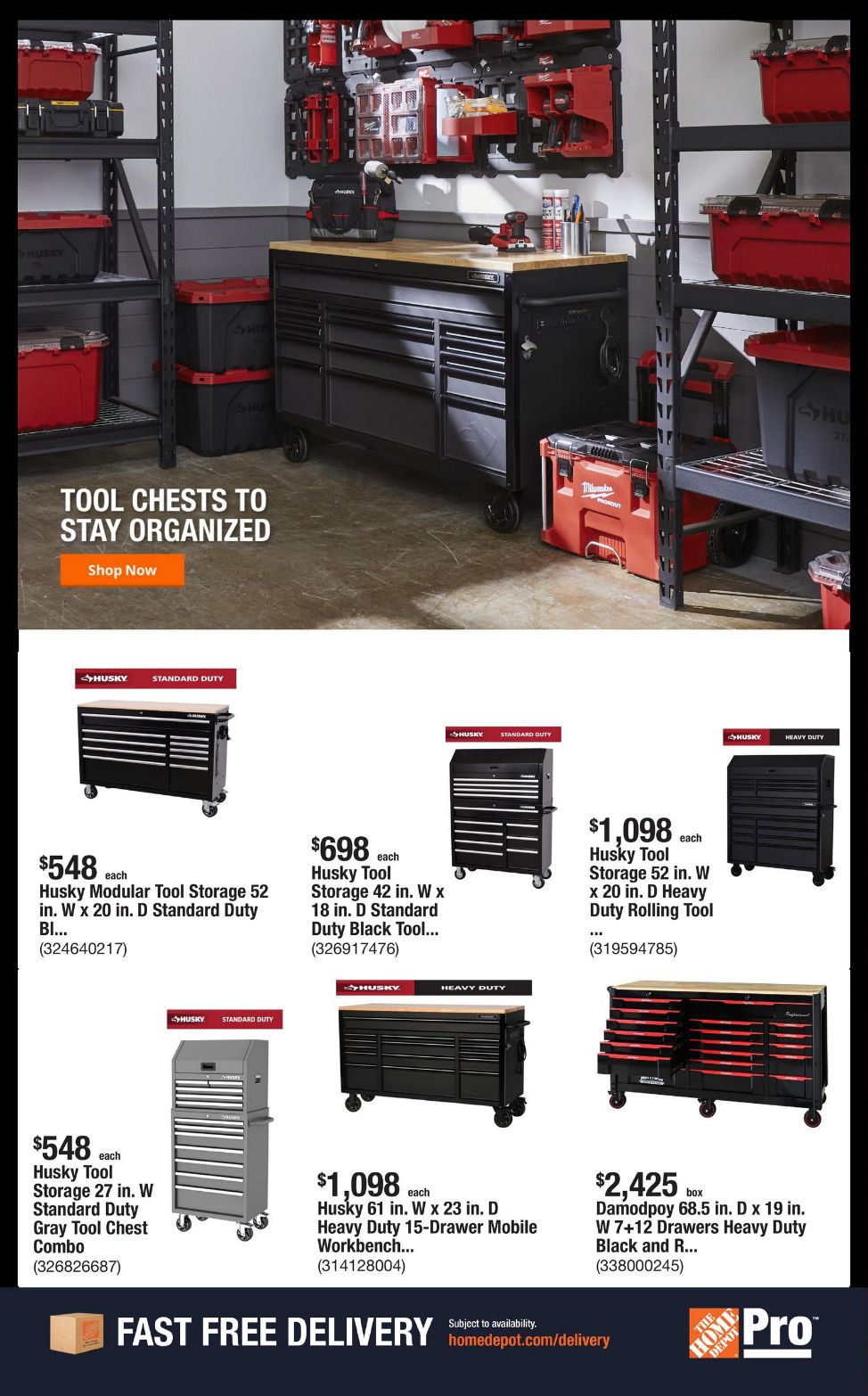 Weekly ad Home Depot 10/20/2025 - 10/27/2025