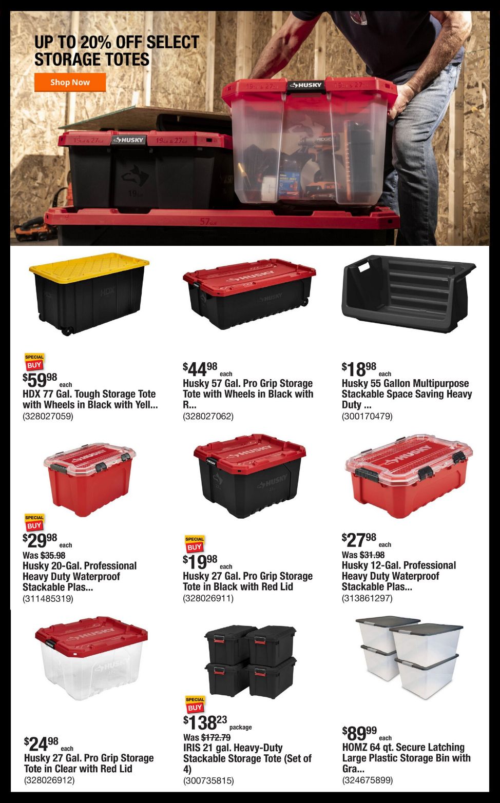 Weekly ad Home Depot 08/18/2025 - 08/25/2025
