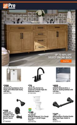 Weekly ad Home Depot 08/18/2025 - 08/25/2025
