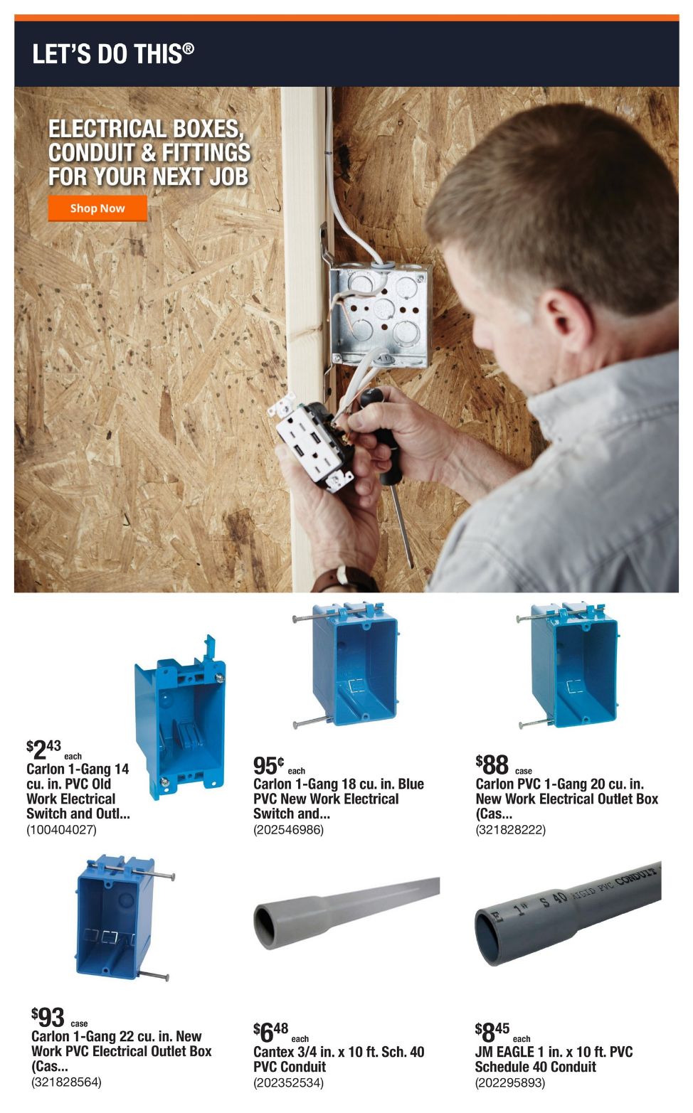 Weekly ad Home Depot 10/21/2024 - 10/28/2024