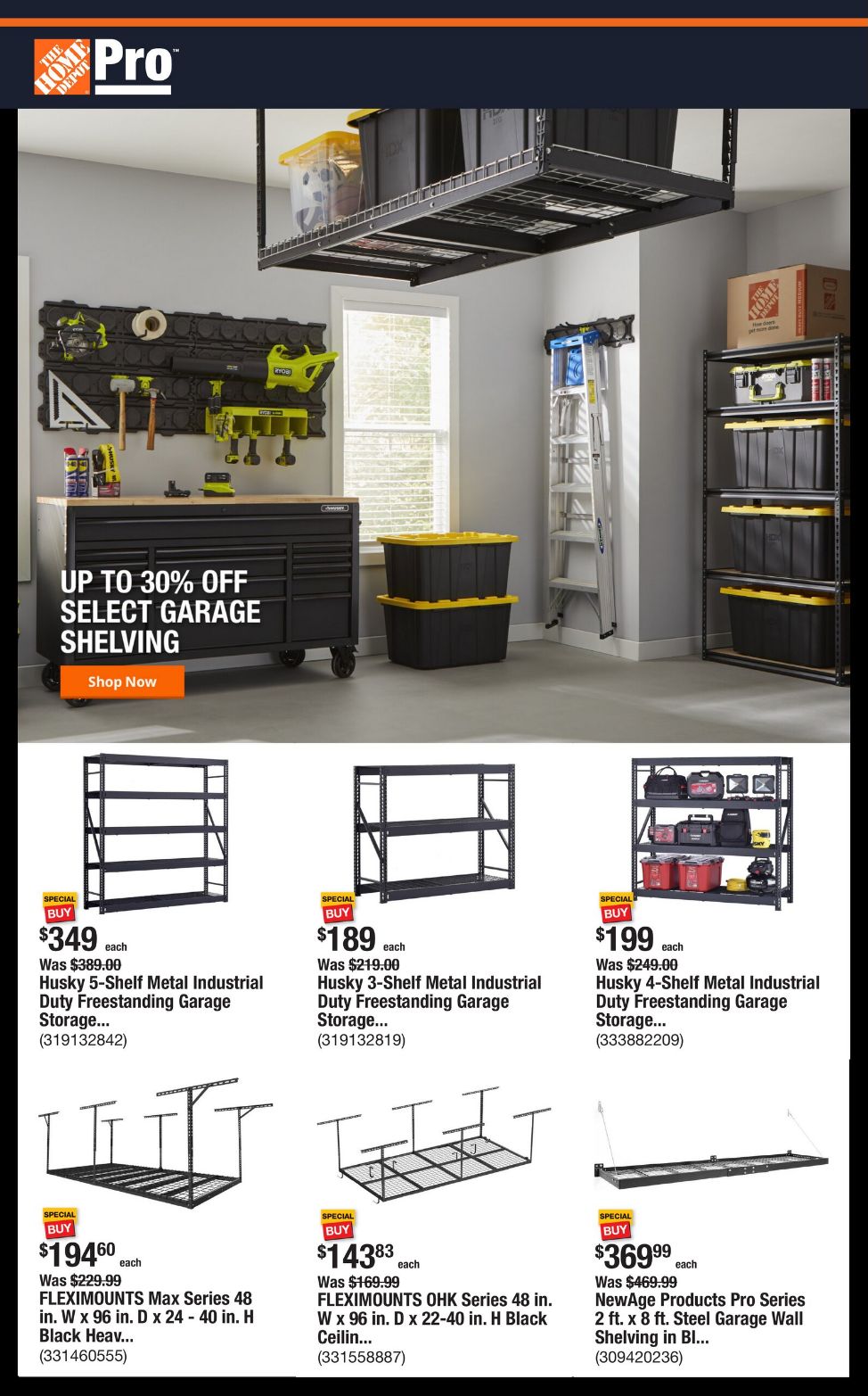 Weekly ad Home Depot 07/14/2025 - 07/21/2025