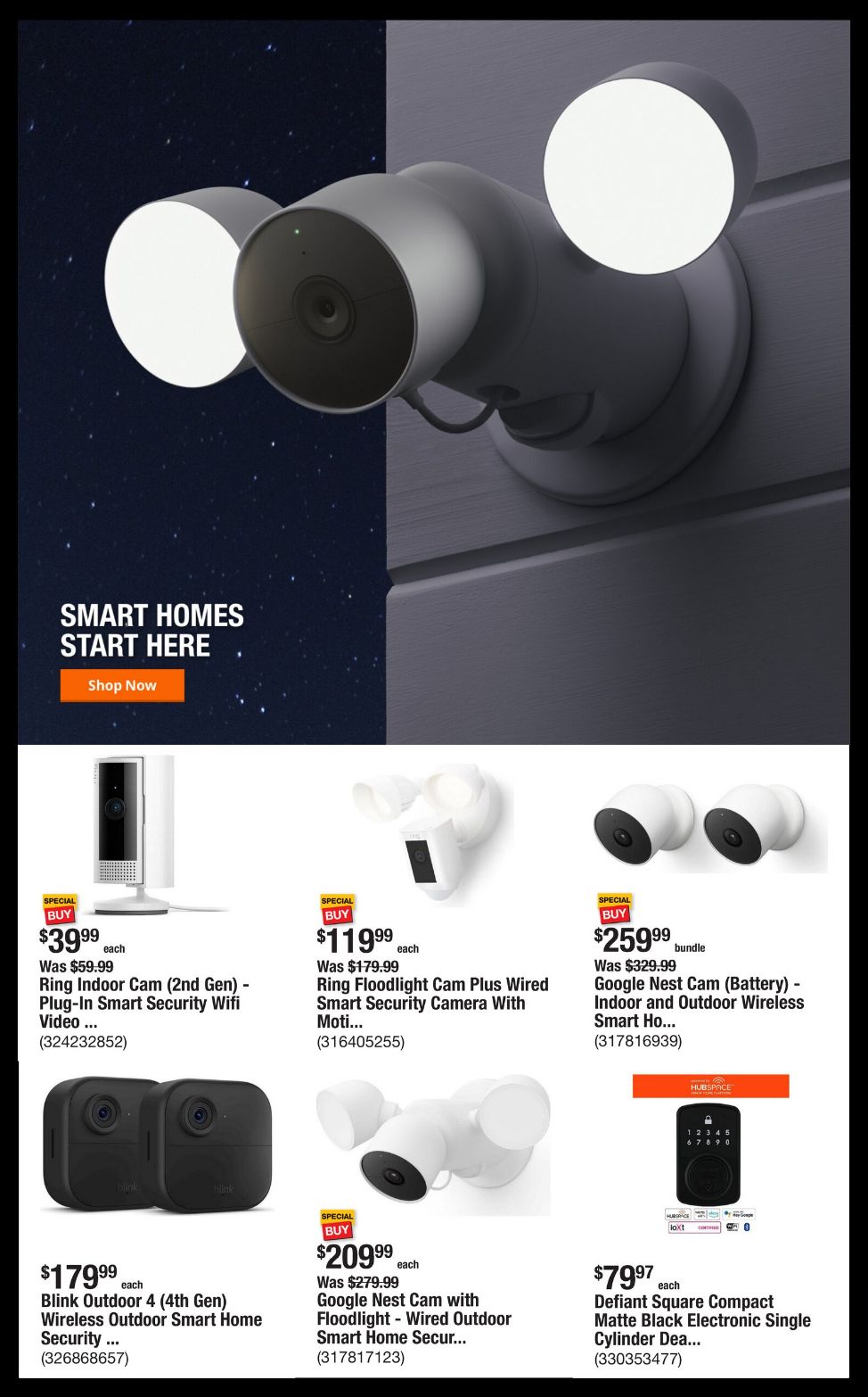 Weekly ad Home Depot 08/18/2025 - 08/25/2025