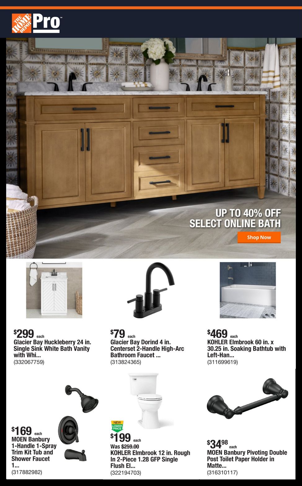 Weekly ad Home Depot 08/18/2025 - 08/25/2025
