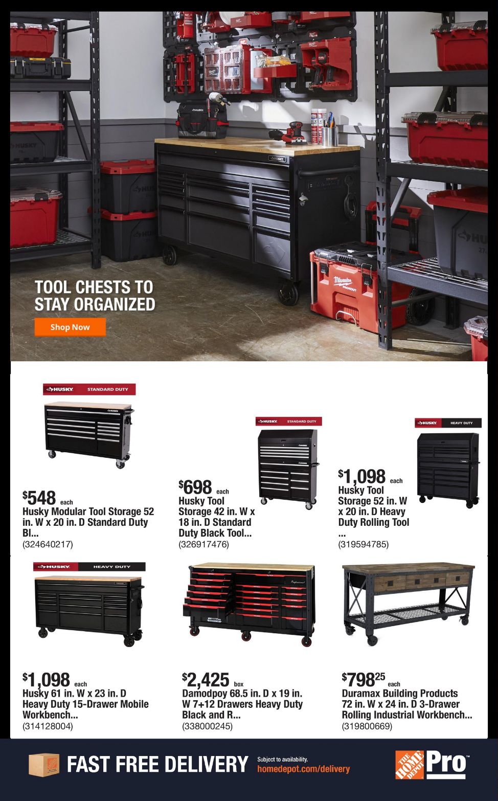 Weekly ad Home Depot 10/20/2025 - 10/27/2025
