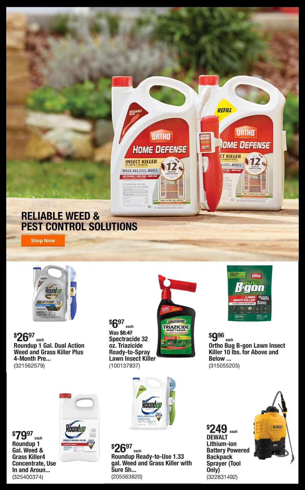 Weekly ad Home Depot 07/21/2025 - 07/28/2025