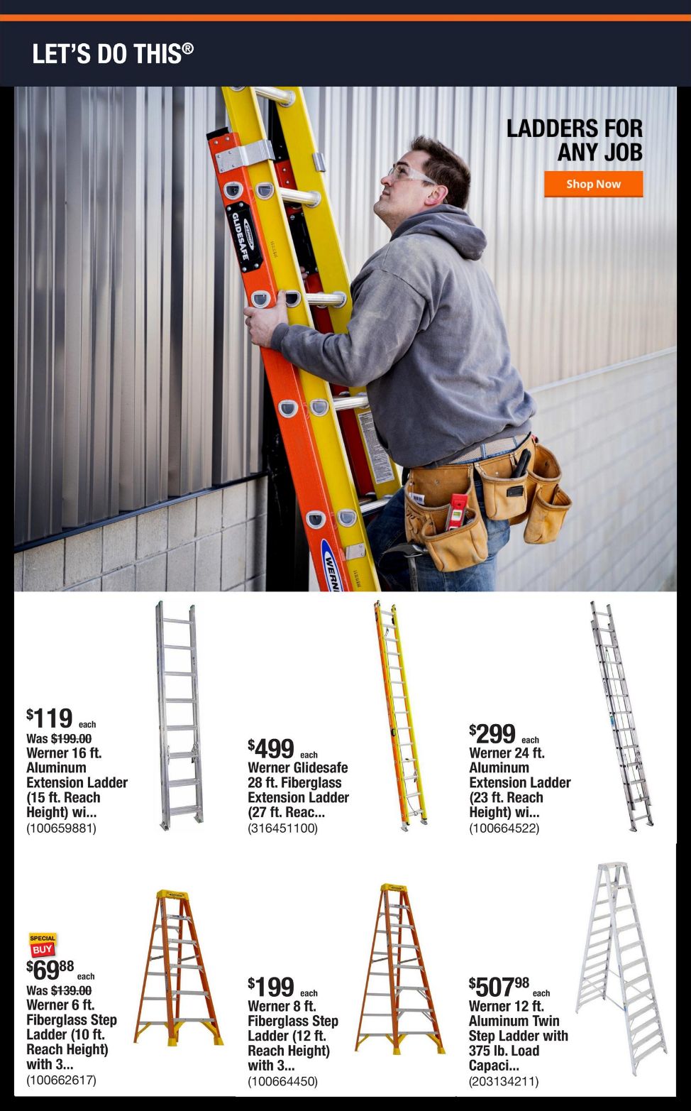 Weekly ad Home Depot 10/27/2025 - 11/03/2025