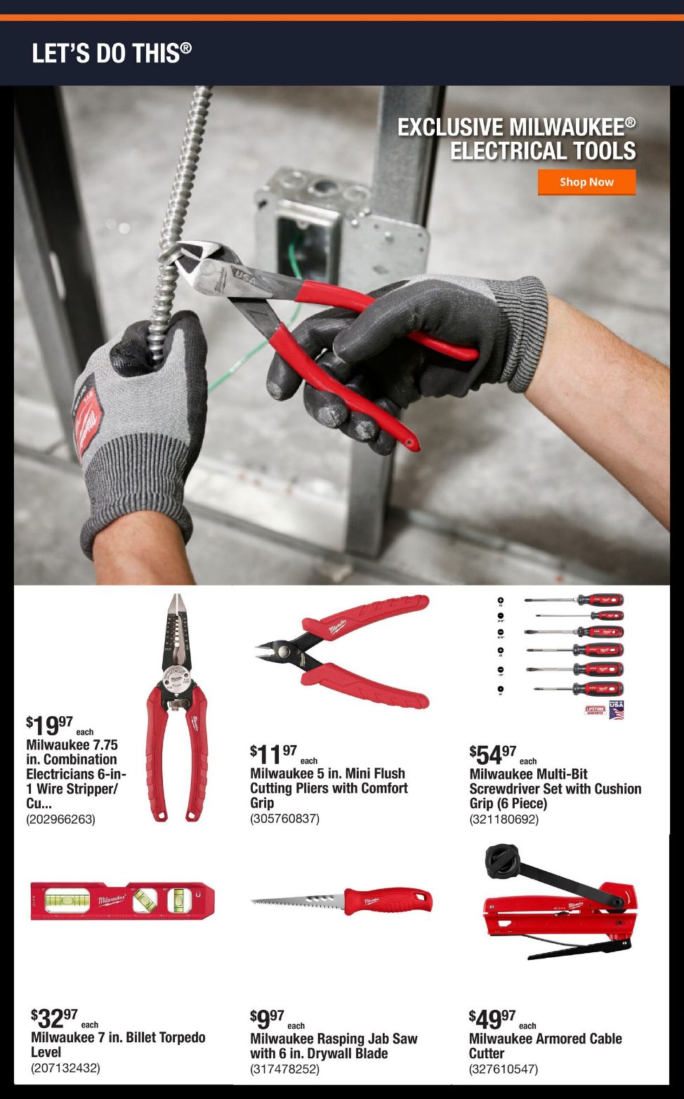 Weekly ad Home Depot 08/11/2025 - 08/18/2025
