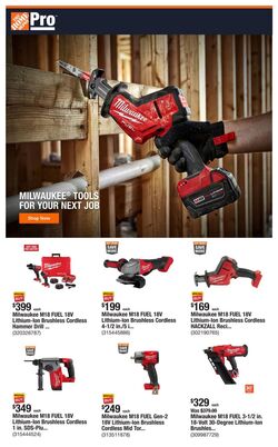Weekly ad Home Depot 04/22/2024 - 04/29/2024