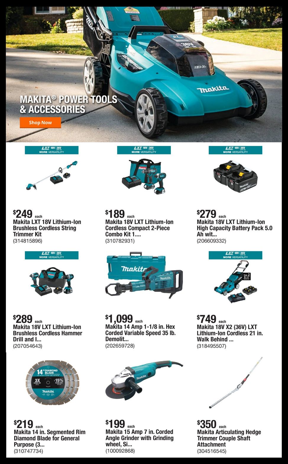 Weekly ad Home Depot 07/28/2025 - 08/04/2025