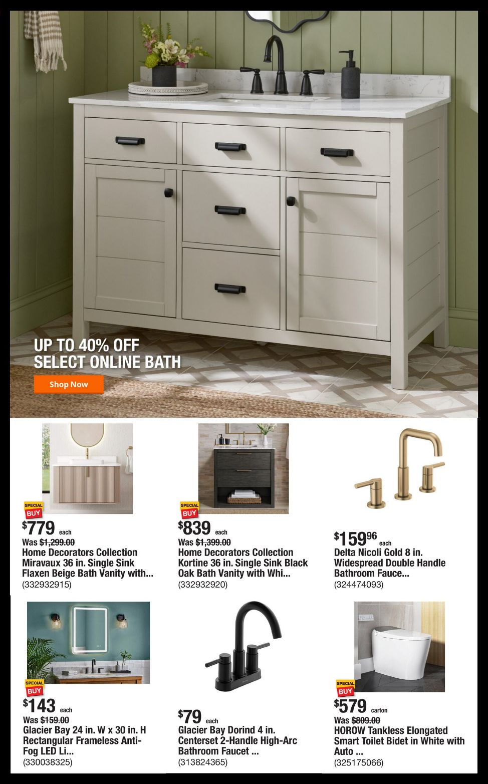 Weekly ad Home Depot 07/28/2025 - 08/04/2025