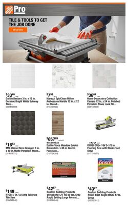 Weekly ad Home Depot 03/06/2023 - 03/13/2023