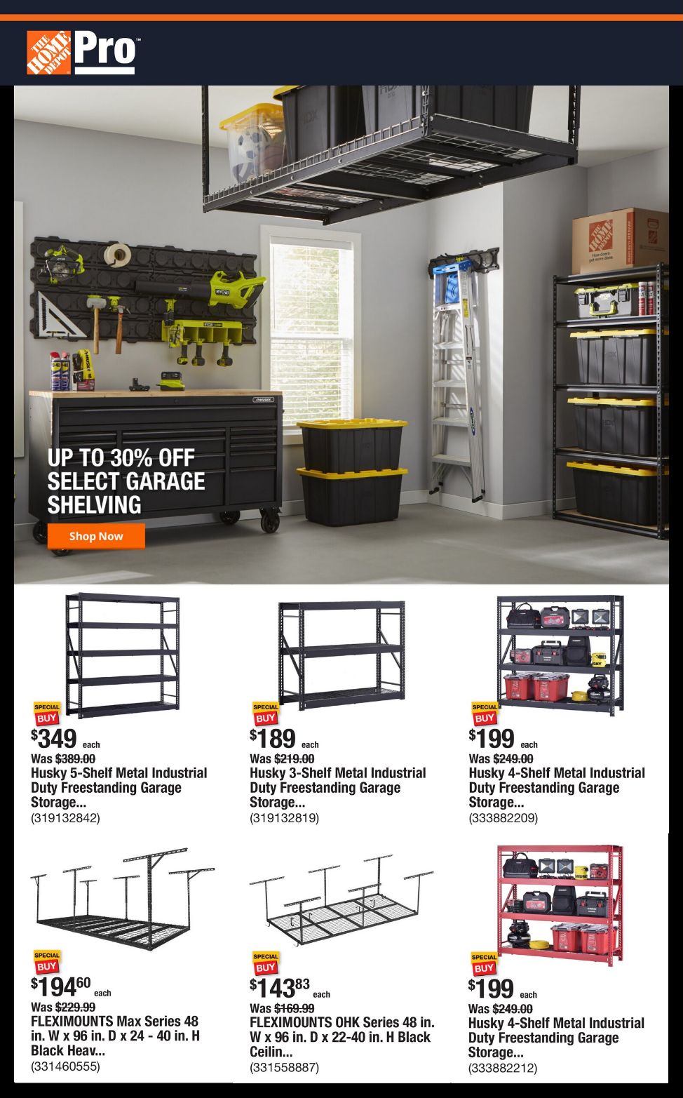 Weekly ad Home Depot 07/14/2025 - 07/21/2025