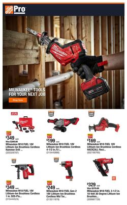 Weekly ad Home Depot 01/01/2023 - 02/13/2023