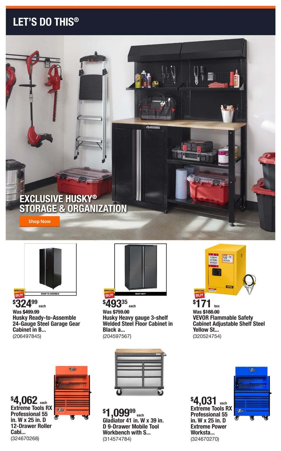 Weekly ad Home Depot 11/25/2024 - 12/02/2024