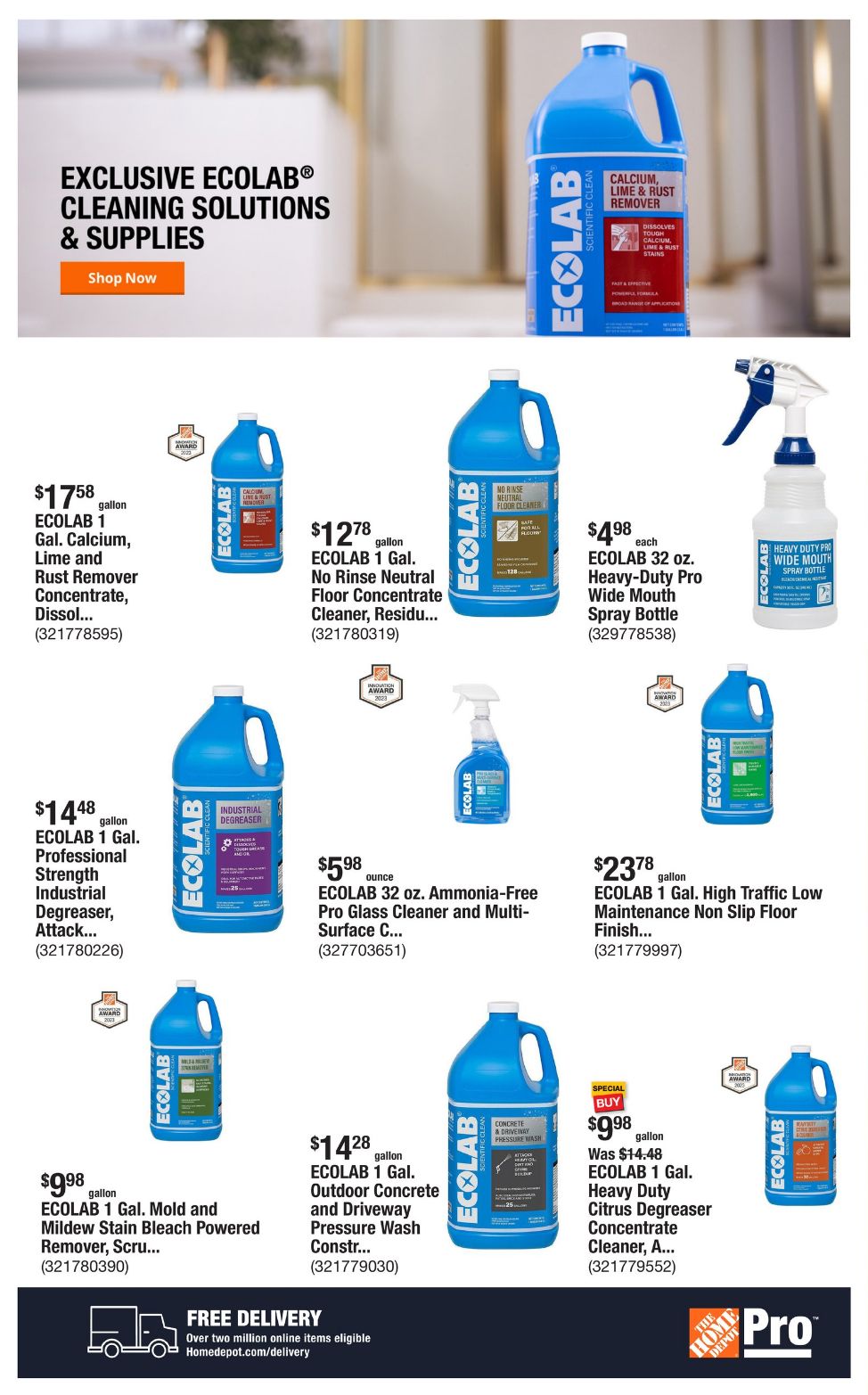 Weekly ad Home Depot 11/25/2024 - 12/02/2024