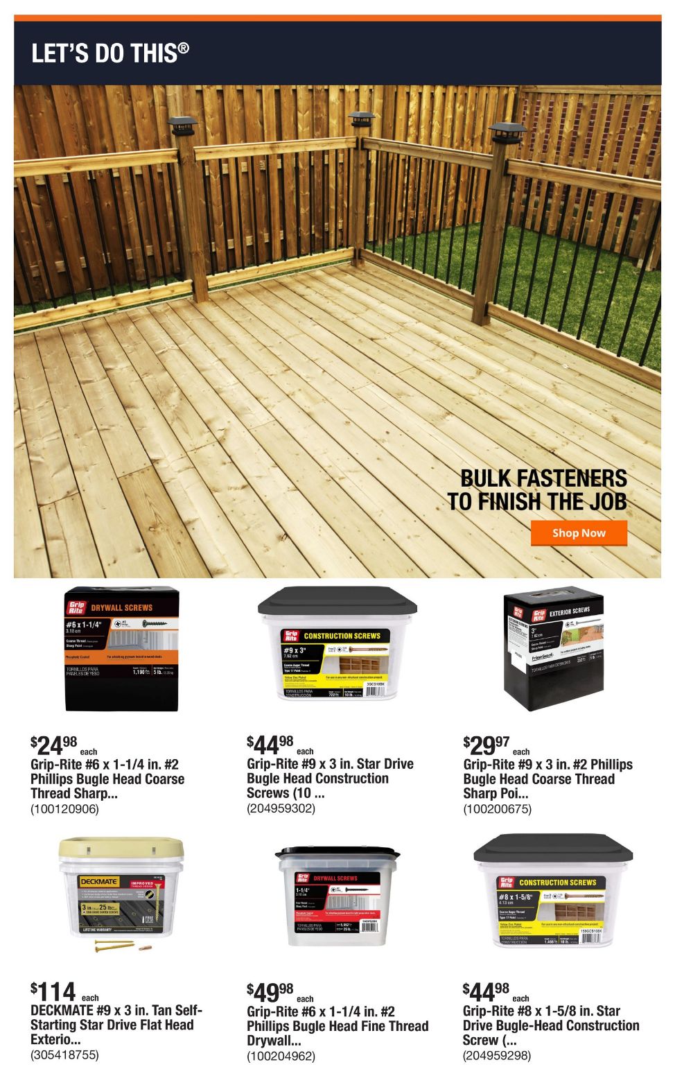 Weekly ad Home Depot 06/03/2024 - 06/10/2024