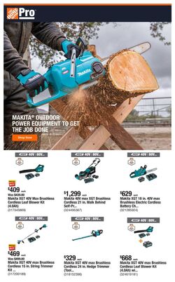 Weekly ad Home Depot 04/29/2024 - 06/16/2024