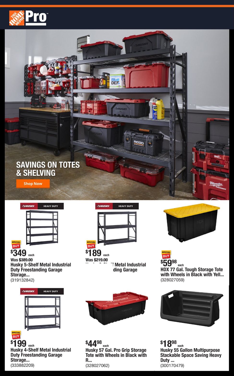 Weekly ad Home Depot 08/04/2025 - 08/11/2025