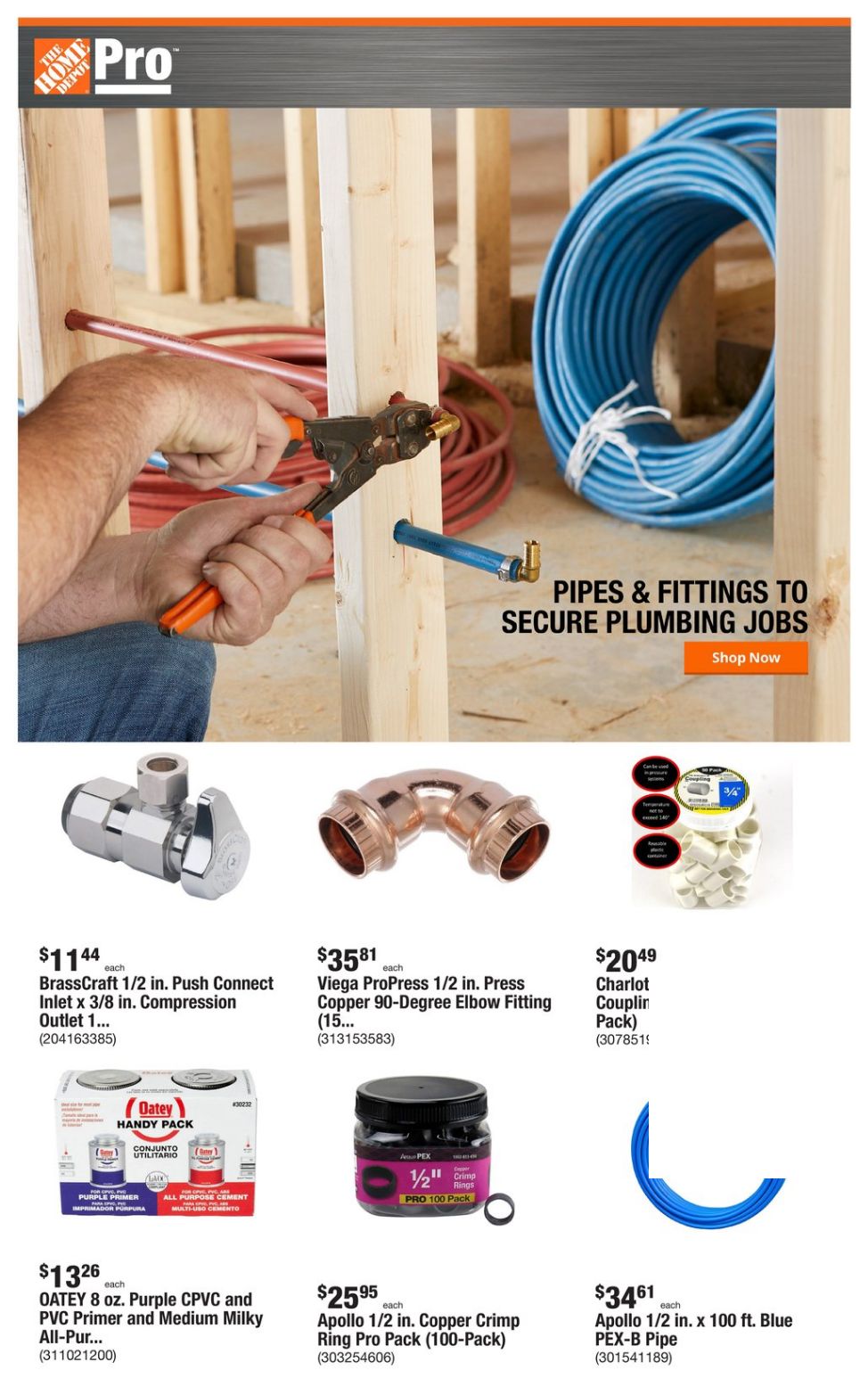 Weekly ad Home Depot 10/17/2022 - 10/24/2022