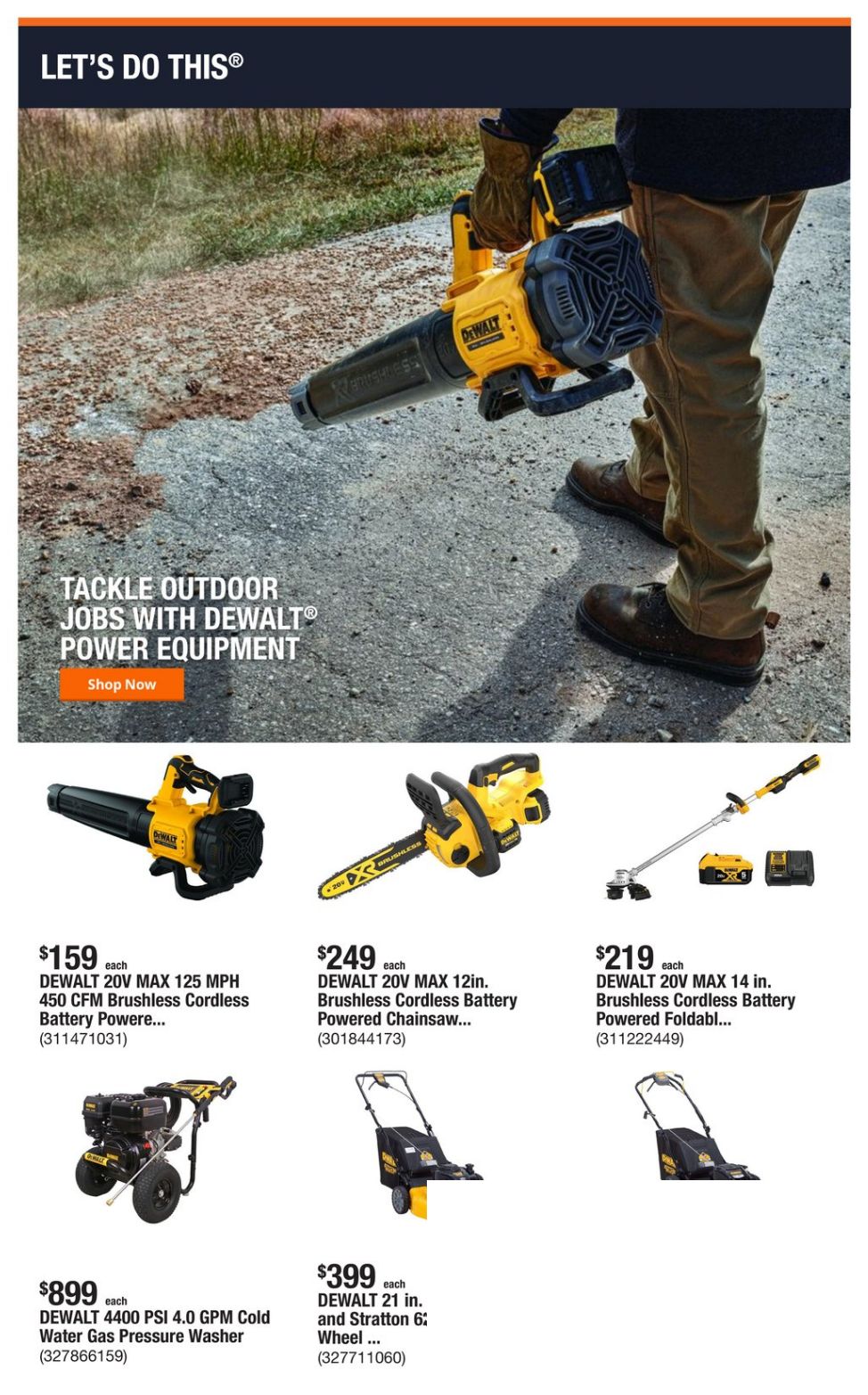 Weekly ad Home Depot 05/13/2024 - 05/31/2024