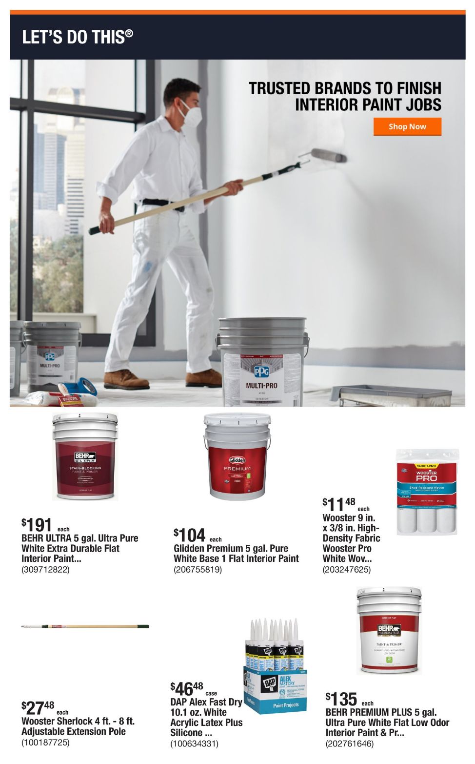 Weekly ad Home Depot 11/04/2024 - 11/13/2024