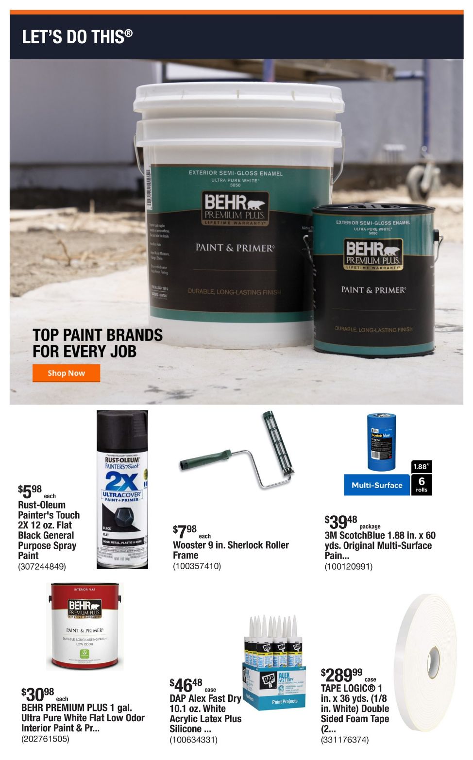 Weekly ad Home Depot 12/23/2024 - 12/30/2024