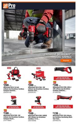 Weekly ad Home Depot 12/23/2024 - 12/30/2024