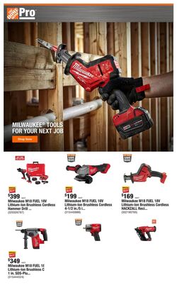 Weekly ad Home Depot 09/06/2022 - 10/02/2022