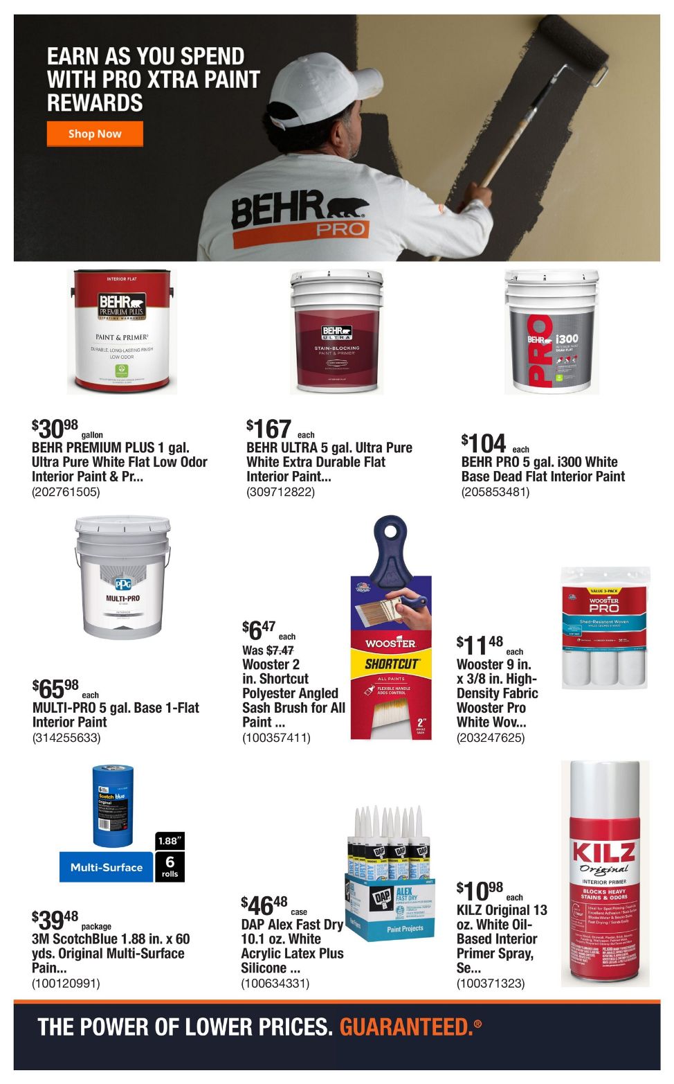 Weekly ad Home Depot 08/19/2024 - 08/26/2024