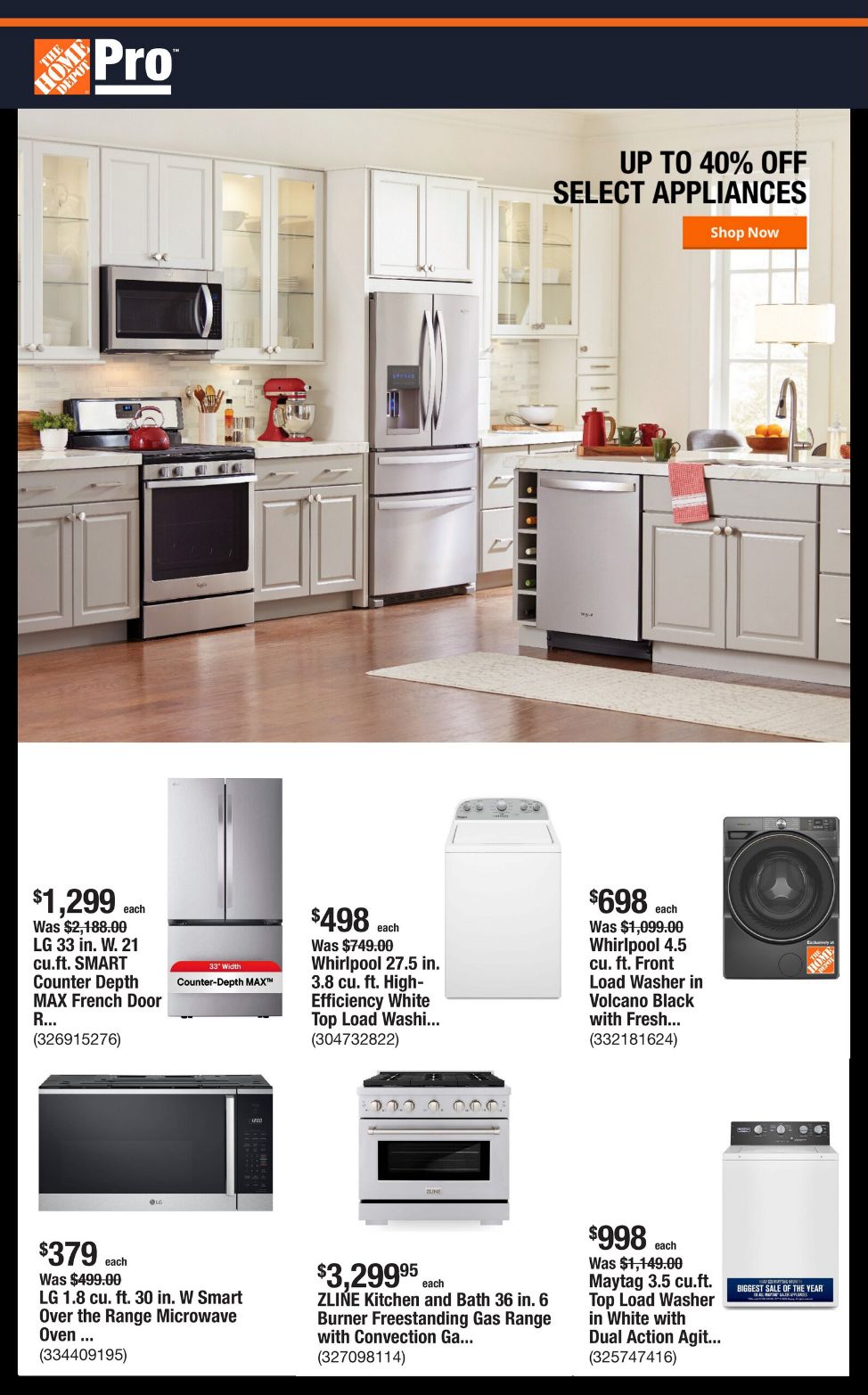 Weekly ad Home Depot 05/26/2025 - 06/02/2025
