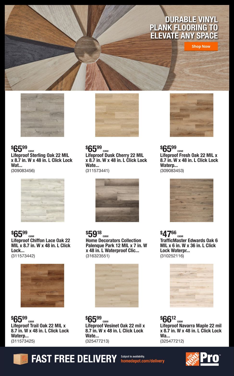 Weekly ad Home Depot 08/18/2025 - 08/25/2025