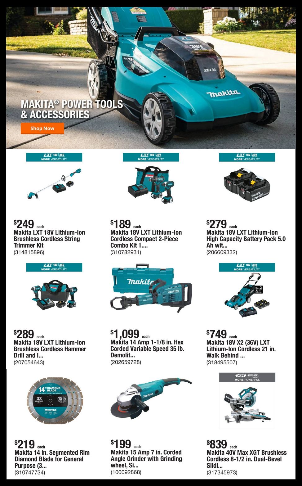 Weekly ad Home Depot 07/28/2025 - 08/04/2025