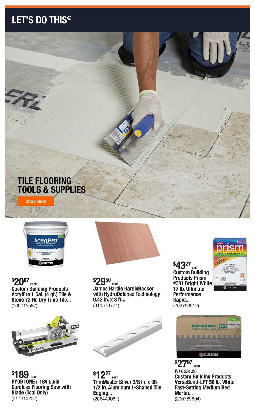 Weekly ad Home Depot 09/02/2024 - 09/15/2024