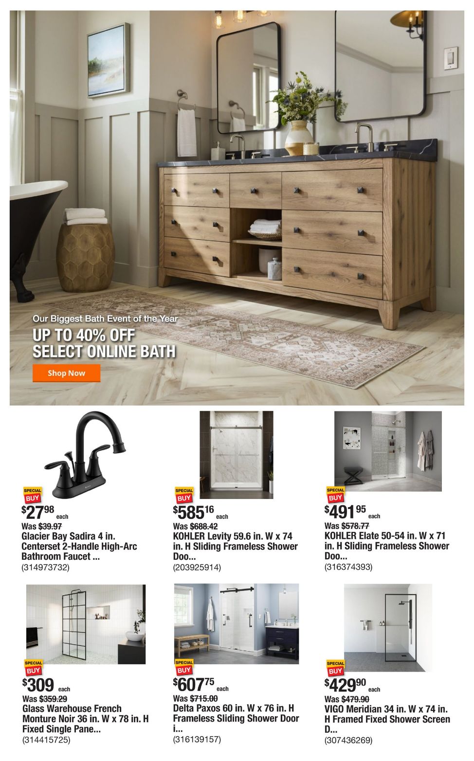 Weekly ad Home Depot 01/23/2025 - 01/30/2025