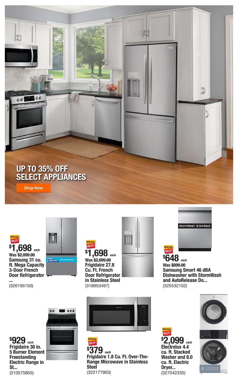 Weekly ad Home Depot 01/23/2025 - 01/30/2025