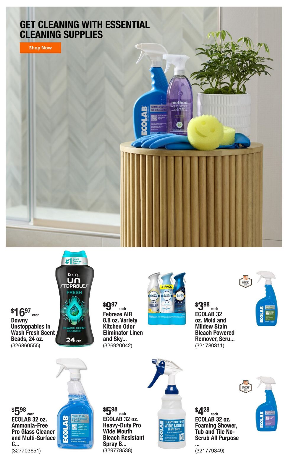 Weekly ad Home Depot 07/17/2025 - 07/24/2025