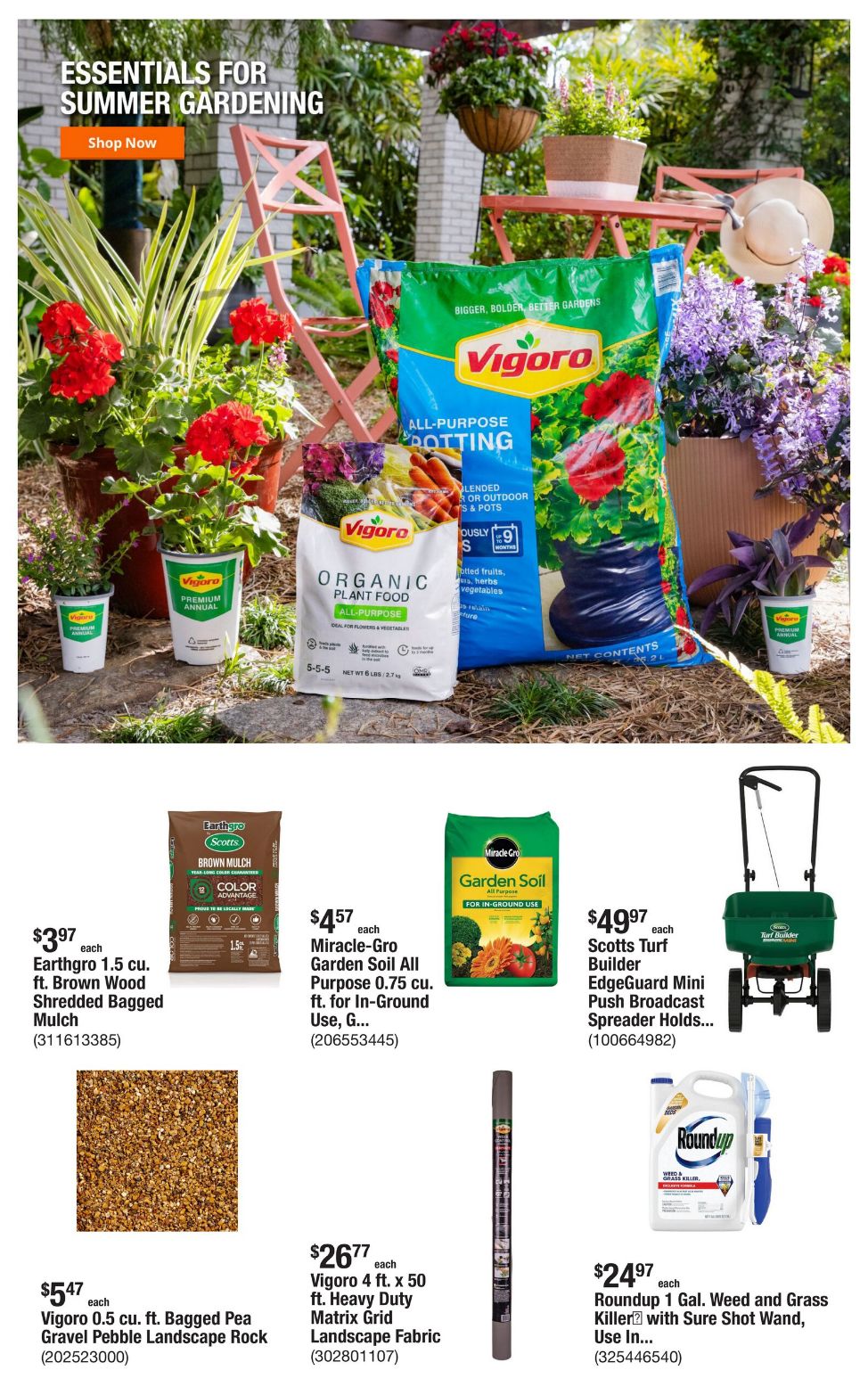 Weekly ad Home Depot 07/10/2025 - 07/17/2025