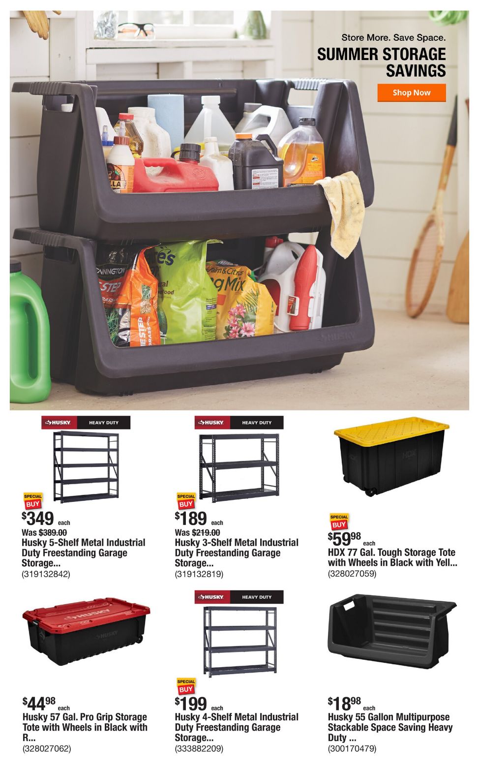 Weekly ad Home Depot 08/14/2025 - 08/21/2025