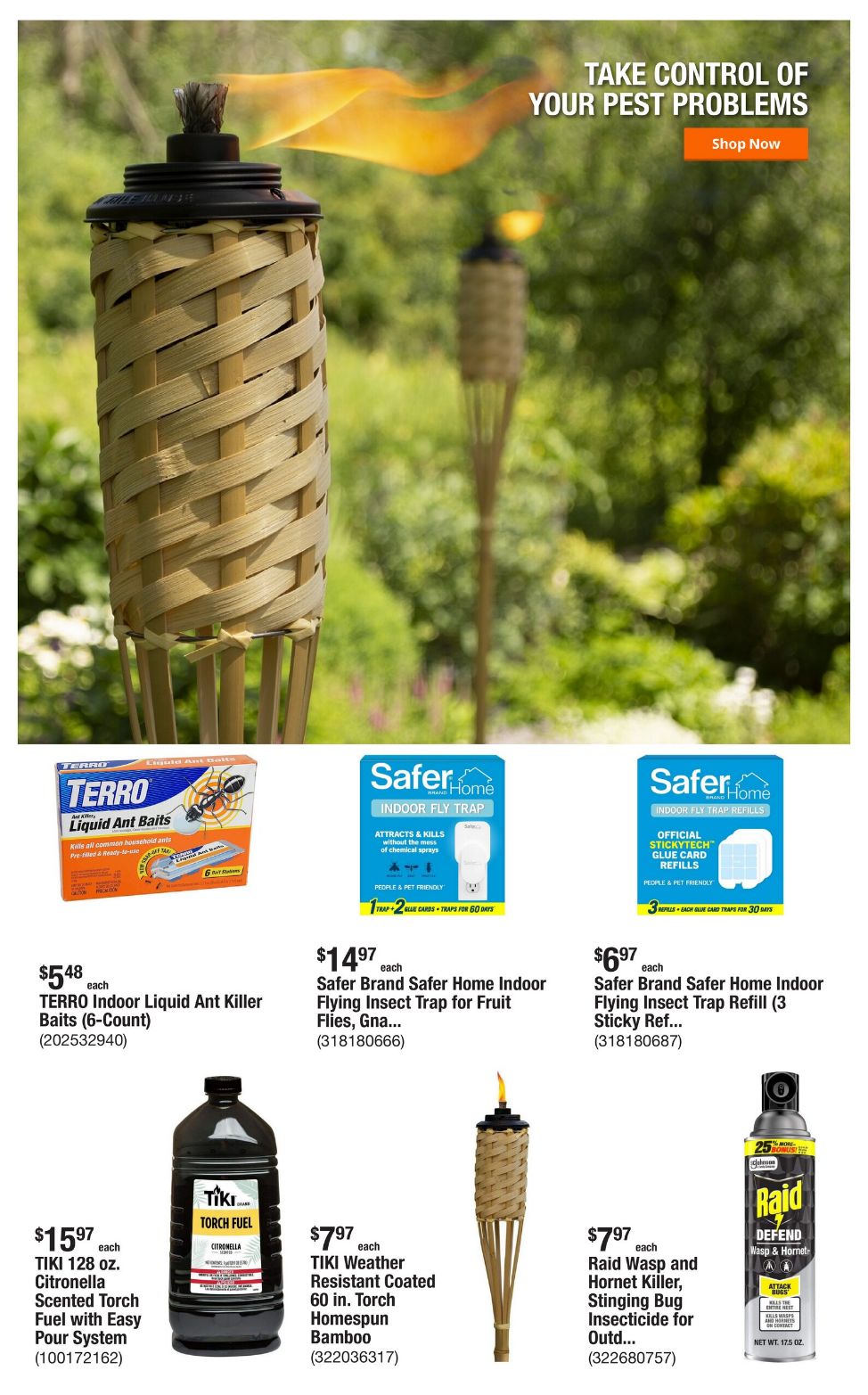Weekly ad Home Depot 08/14/2025 - 08/21/2025