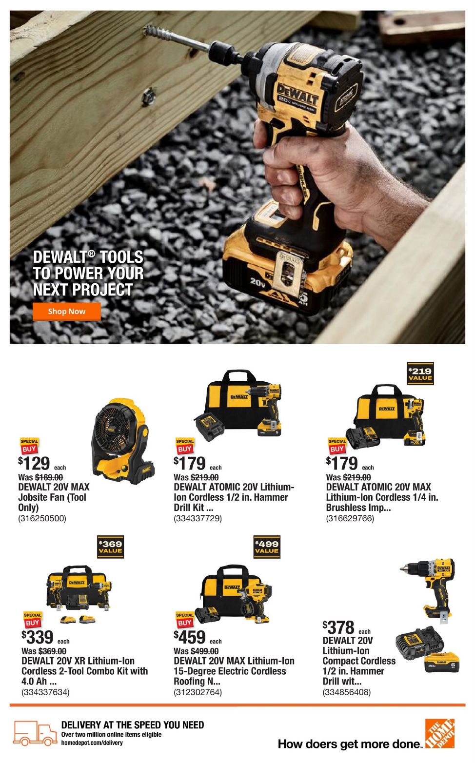 Weekly ad Home Depot 08/14/2025 - 08/21/2025