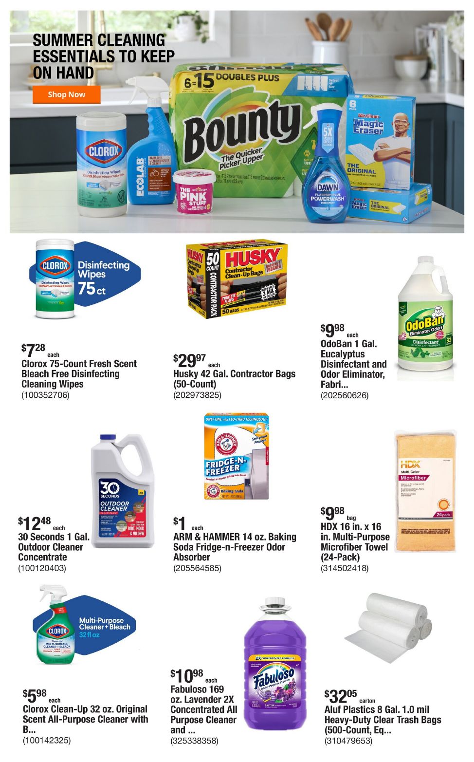 Weekly ad Home Depot 08/14/2025 - 08/21/2025