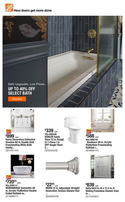 Weekly ad Home Depot 08/08/2024 - 08/15/2024