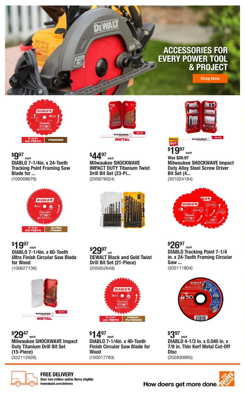 Weekly ad Home Depot 10/10/2024 - 10/17/2024