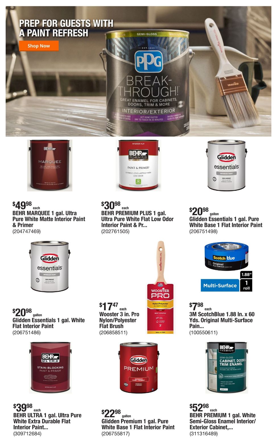 Weekly ad Home Depot 10/24/2024 - 10/31/2024